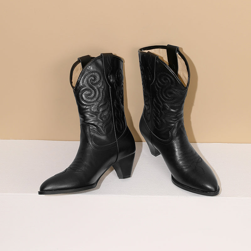 Heeled Cowgirl Boots
