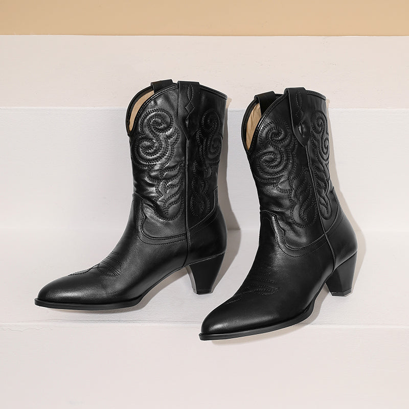 Heeled Cowgirl Boots