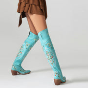 Balajoy over the Knee Cowboy Boots