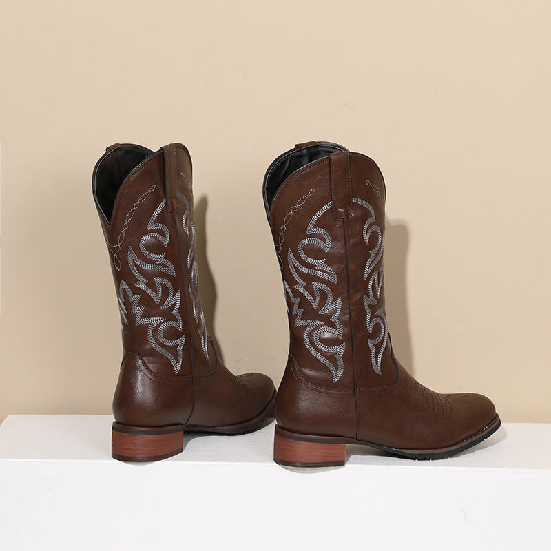 Square Toe Western Boots