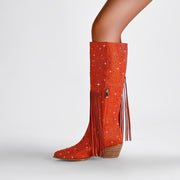 Womens Rhinestone Cowboy Boots