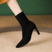 Black Pointed Boots
